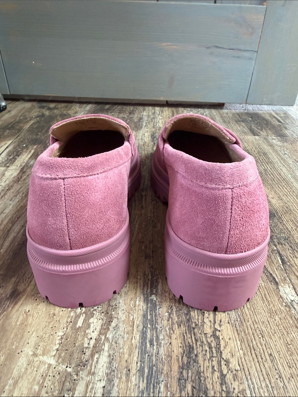 Patina by Portland Leather Zoe Chunky Loafer Foxglove Size 9 - Picture 5 of 8